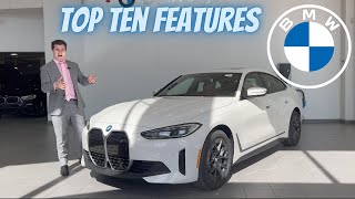 Top Ten Highlights for 2023 BMW i4 eDrive40