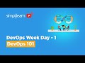DevOps Week Day - 1 | DevOps 101 | DevOps Tutorial For Beginners | DevOps Full Course | Simplilearn