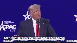 Former Pres. Trump closes out CPAC 2021 | Good Day Orlando