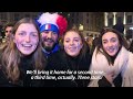 france fans celebrate reaching world cup final afp