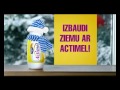 danone actimel izbaudi ziemu ar actimel lv