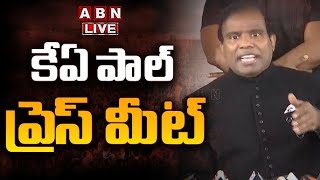 🔴LIVE: కేఏ పాల్ ప్రెస్ మీట్ || KA Paul Press Meet || ABN Telugu