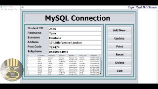 How to Connect to MySQL Database, Insert, Update and Delete in Java NetBeans - Part 1 of 3