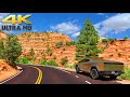 3 Hours of Southwest Utah Scenic Desert Mountain Driving 4K