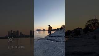 Just a reminder- your existence makes a positive difference #poetry #travel #toronto #sunset