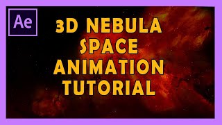 How To Create Stunning 3D Nebula Animation Scene [No 3rd party pluggins] in Adobe After Effects 2019