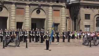 Swedish Royal Guards - Changing The Guard