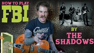 The Shadows - FBI - Guitar Lesson