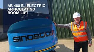 Sinoboom AB460EJ Electric Boom Walkaround from Pinnacle Platforms.