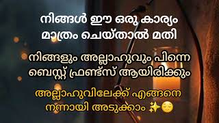 നിങ്ങൾക്ക് അല്ലാഹുവിനെ ഇഷ്ടമാണെങ്കിൽ നിങ്ങൾ നിർബന്ധമായും ഈ വീഡിയോ കാണണം|