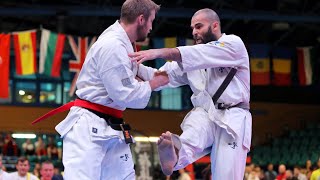 Patrik Sypien (Poland) vs. Alejandro Navarro (Spain). 33rd EC IKO | 1/2 -90kg