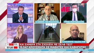 Τζανάκης: Προς νέο ρεκόρ κρουσμάτων σήμερα - «Ναι» σε επαναφορά της μουσικής | Σήμερα | 11/01/2022