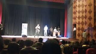 @EricOmondi  and chipkeezy killing the show at @2mbili1  born to laugh 😃 comedy 😃