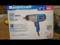 mastercraft 8.5 amp impact wrench review power u0026 performance