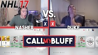 NHL 17 INSANE CALL MY BLUFF CHALLENGE w/ CanadianDuke