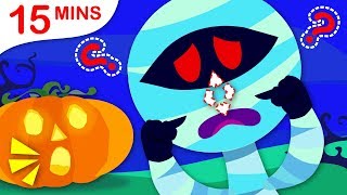 Where is my Nose? | Halloween Costume Party, Puppy Patrol & More Kids Songs by Little Angel