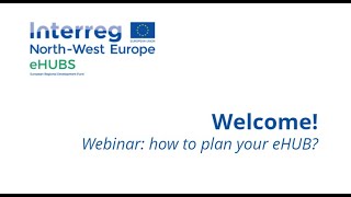 Webinar 'How to plan your own eHUB?'