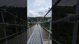 Skywalk Willingen, windige und schaukelige Angelegenheit