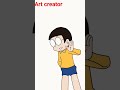 Godmood of NOBITA ..                        Second Animation On mobile           #animation #drawing