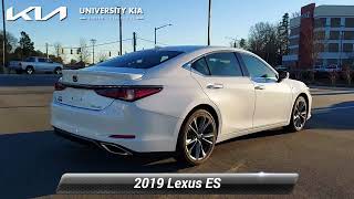 Used 2019 Lexus ES ES 350 F SPORT, Durham, NC K5365