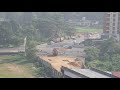 tarring near the thiruvalla bypass roundabout 30 december 2019 timelapse