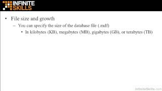 Microsoft Transact-SQL Tutorial | Creating a Database Part 2/2