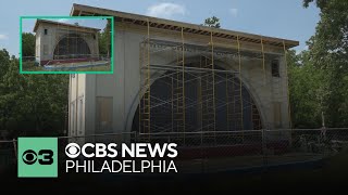 Norristown rebuilds hope as renovation of beloved historic Fire Chief’s Memorial begins