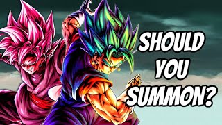 SHOULD YOU SUMMON FOR ULTRA SSGSS VEGITO \u0026 ULTRA SUPER SAIYAN ROSE GOKU BLACK: DB LEGENDS