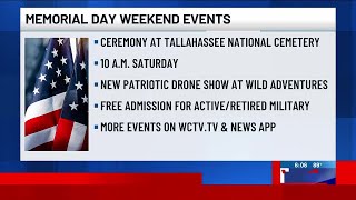 Things to do for Memorial Day weekend across the Big Bend and South Georgia