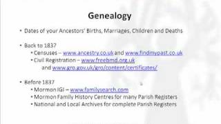 Is Genealogy The Same As Family History?