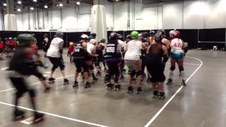 Roller Derby Training: Derby Hugs Drill