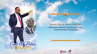 Celebrating the life of Ewan St. Patrick Bennett