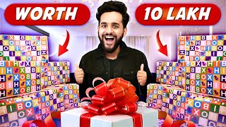I Got SURPRISED with Rs10,00,000 MYSTERY BOXES in my NEW HOUSE