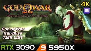 God Of War Origins Collection | 4K | R9 5950X | RTX 3090 | RPCS3 0.0.20