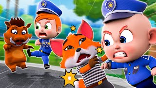 Super Police vs Bad Thief - Watch Out for Danger Song | More Funny Kids Songs \u0026 Nursery Rhymes