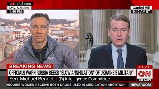 Senator Bennet Discusses the Situation in Ukraine with Jim Sciutto on CNN