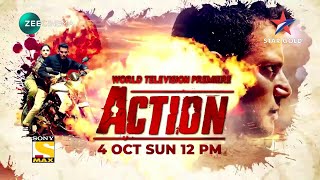 Action World TV Premiere | TV Par Pehli Baar | 4 October Sunday 12 pm | Sony Max | Vishal |