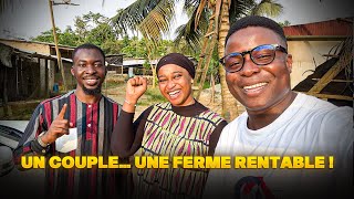 Ce jeune couple ivoirien transforme 1800 m² en une ferme hyper rentable !