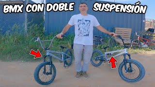 Probamos las BMX con DOBLE SUSPENSIÓN de Ruben Alcantara