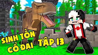 MỀU THỬ THÁCH 100 NGÀY SINH TỒN MINECRAFT CỔ ĐẠI TẬP13*REDHOOD TÌM ĐƯỢC HÓA THẠCH KHỦNG LONG TIỀN SỬ