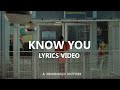 KNOW YOU LYRICS VIDEO SIMI FT LADIPOE