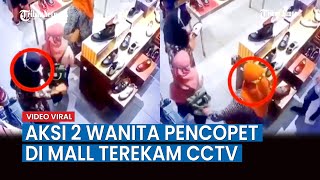 Video Aksi Kawanan Pencopet Viral di Media Sosial, Dua dari Tiga Pelaku Adalah Wanita Gondol Ponsel