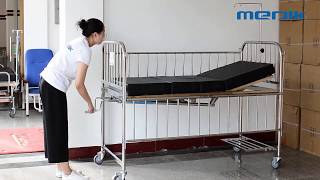 YA-PM2-5 Two crank Hospital Pediatric Bed Chlid Cot