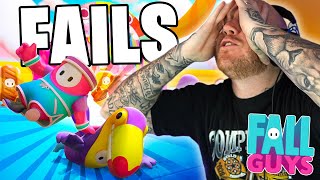 TIMTHETATMAN REACTS TO FALL GUYS FAILS...