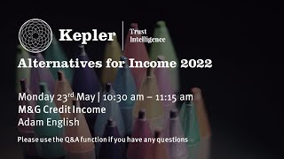 Kepler Trust Intelligence: Alternatives for income investors - M\u0026G Credit Income