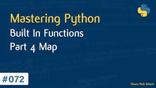 تعلم لغة Python درس 072# - شرح ال Built In Functions الجزء الرابع شرح Map