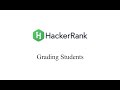 HackerRank - Grading Students