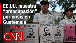 La situación política de Guatemala es \