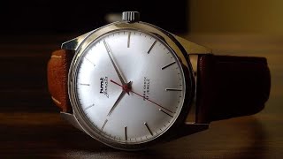 HMT Janata Silver Sunburst dial watch review