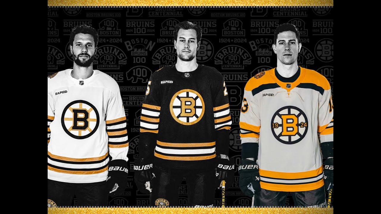 Bruins Centennial Look, Fantilli And Bedard Record Hat Tricks, Canes ...